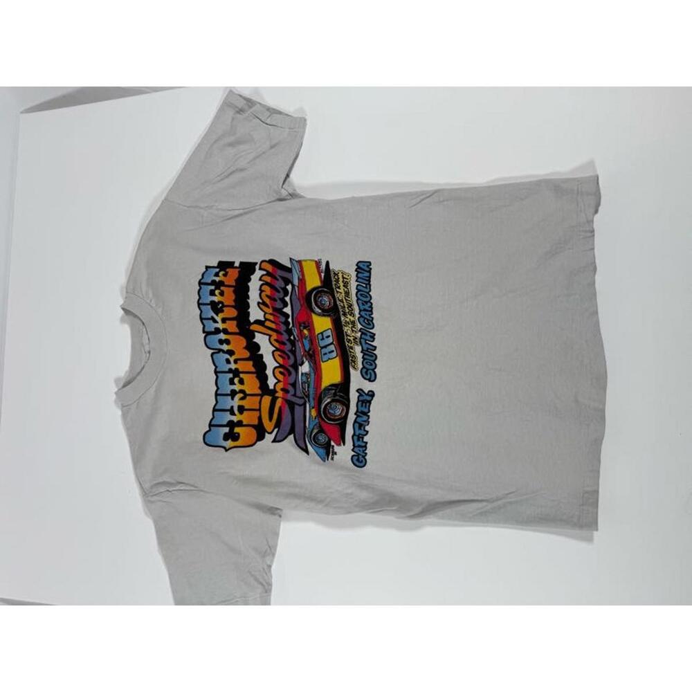 Cherokee Speedway Graphic Racing T-Shirt  Made in USA